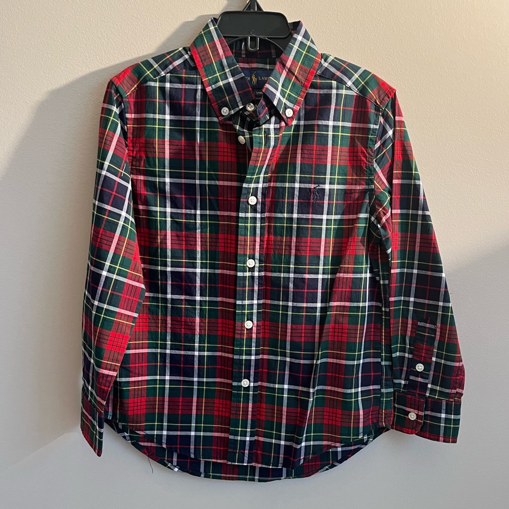 Ralph Lauren Toddler Long-Sleeved Shirt, Size 5